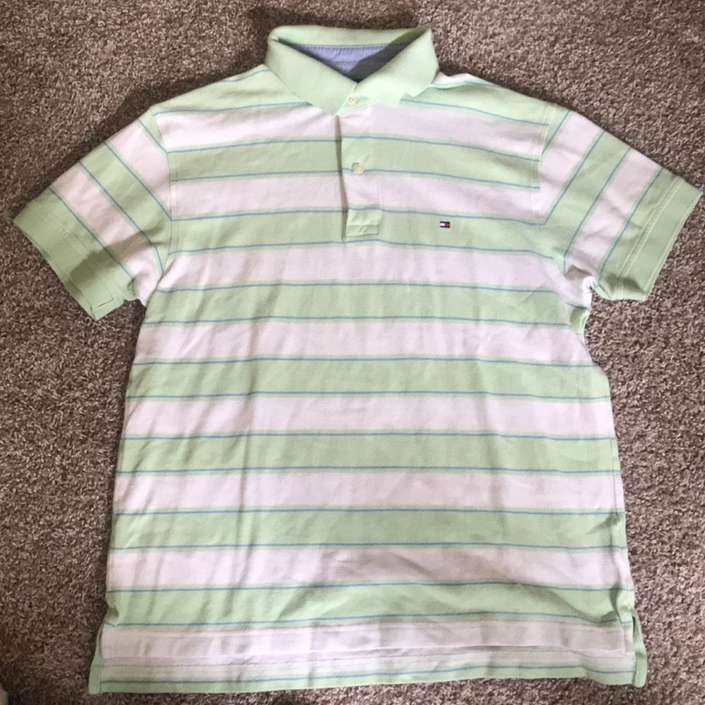 Tommy gold shirt